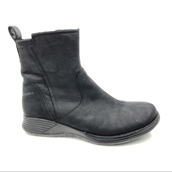 Merrell Shoes - Merrell Travvy Leather Waterproof Ankle Boots